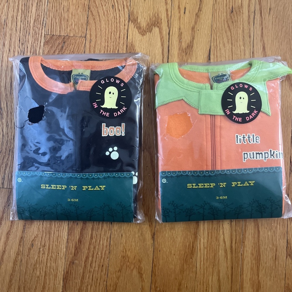 Vintage Target Halloween Pajamas Prepare To Scare 3-6 Months